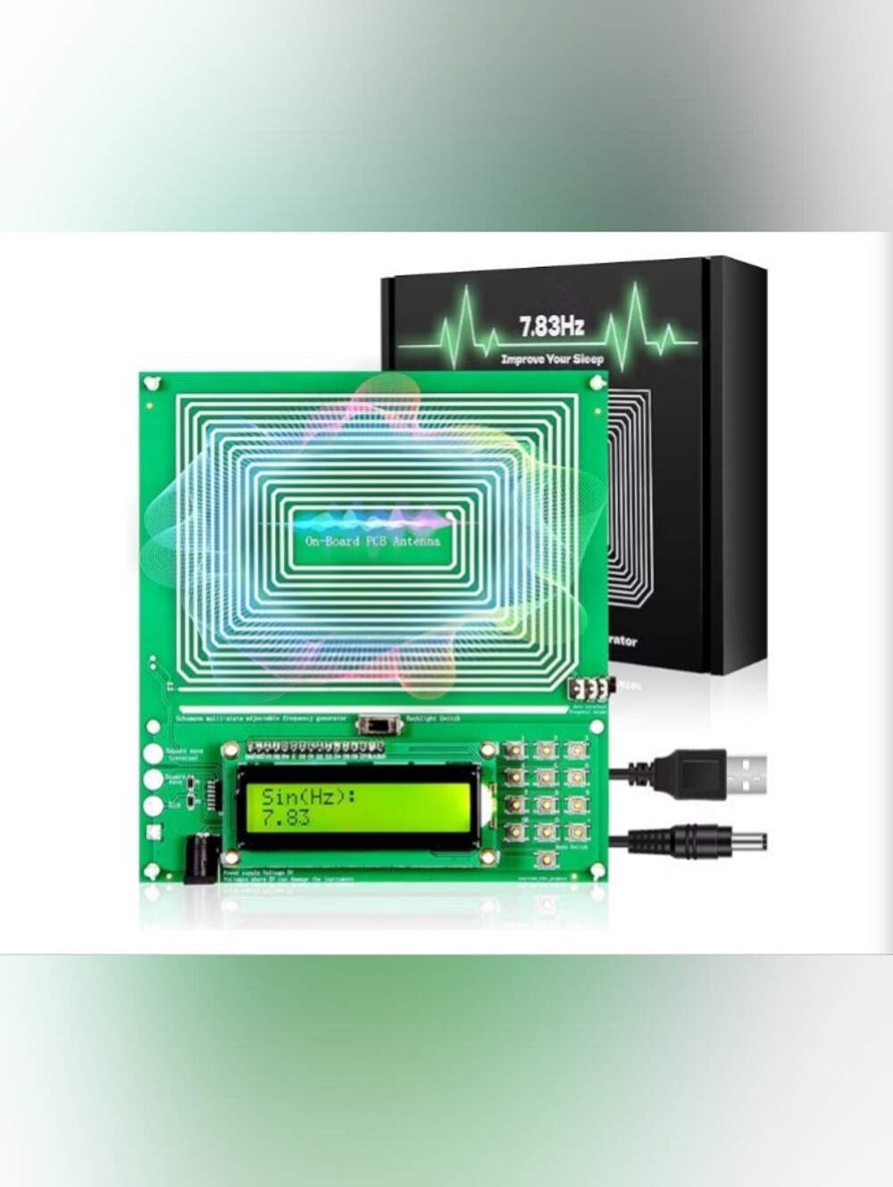 FM Schumann Resonance Generator 0.01Hz-20kHz Healing Frequency New Sealed